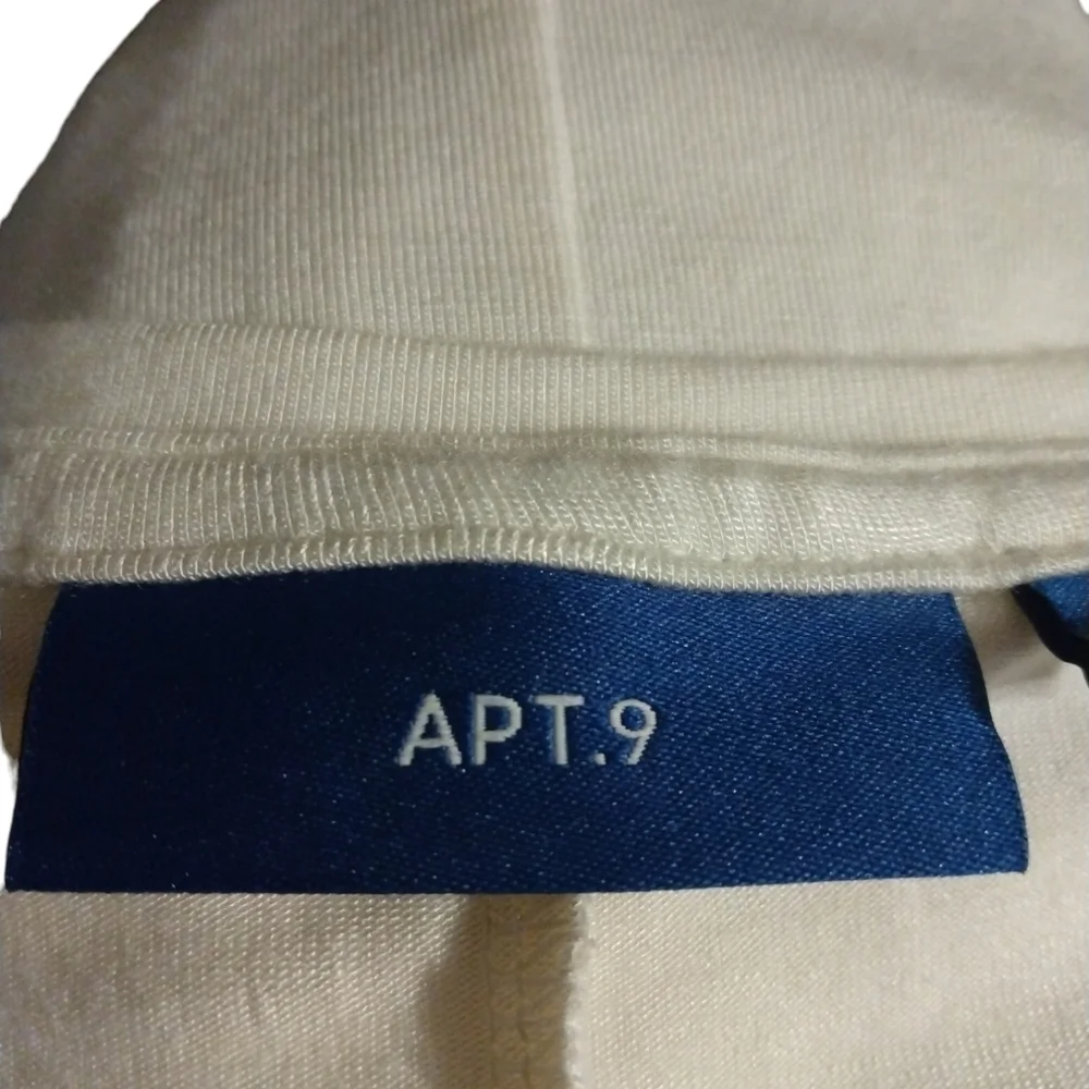 Sequin Parrot Tank Apt. 9 Lightweight Beachy Artsy Summer Vacation M - Picture 4 of 9